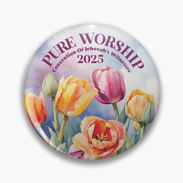 Item preview, Pure Worship 2025 Notebook Convention Of Jehovah's Witnesses for Pioneers JW Baptism Gifts  designed and sold by stickersworld31.