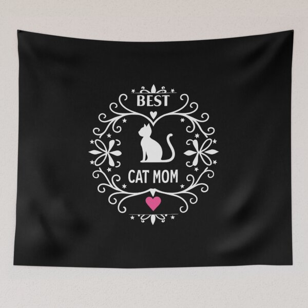Item preview, Best Cat Mom – Cute Cat Lover for Proud Pet Moms designed and sold by Yas_oma.
