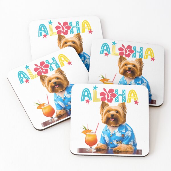 Item preview, Aloha Yorkipoo – Hawaiian Shirt & Mai Tai Island Vibes designed and sold by Fredster1966.