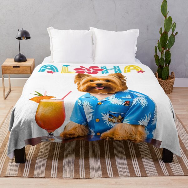 Item preview, Aloha Yorkipoo – Hawaiian Shirt & Mai Tai Island Vibes designed and sold by Fredster1966.