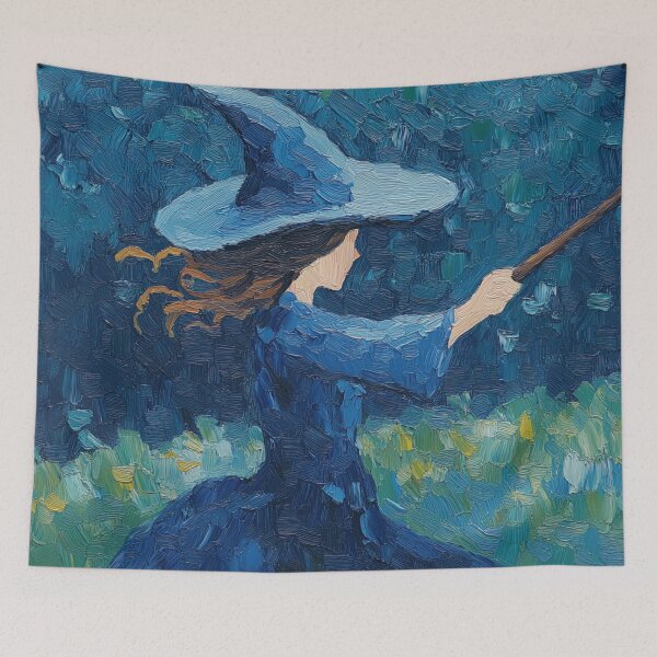 Item preview, Mage | Post-impressionist painting style designed and sold by ComicsFactory.