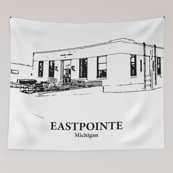 Item preview, Eastpointe - Michigan designed and sold by Lakeric Cityscapes.