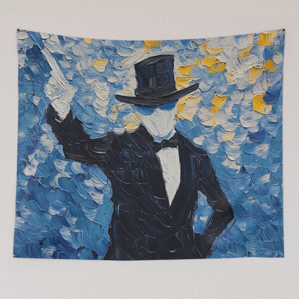 Item preview, Magician | Post-impressionist painting style designed and sold by ComicsFactory.