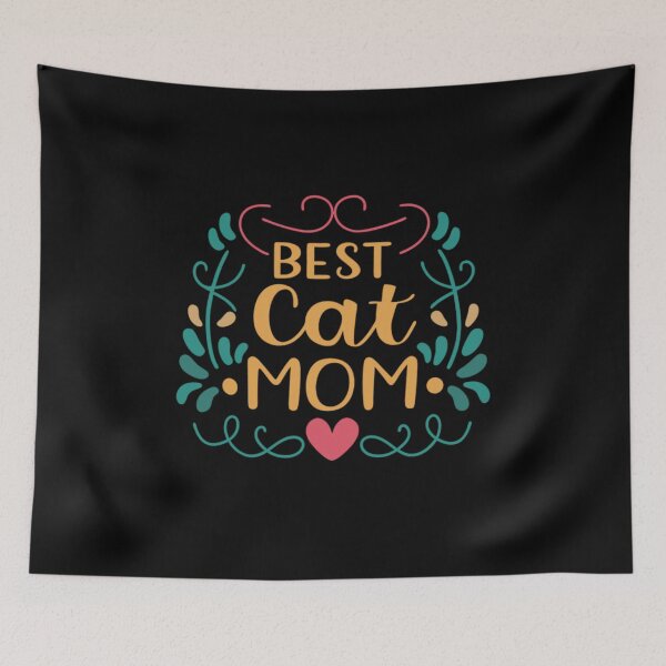 Item preview, Best Cat Mom – Cute Cat Lover  Proud Pet Moms designed and sold by Yas_oma.
