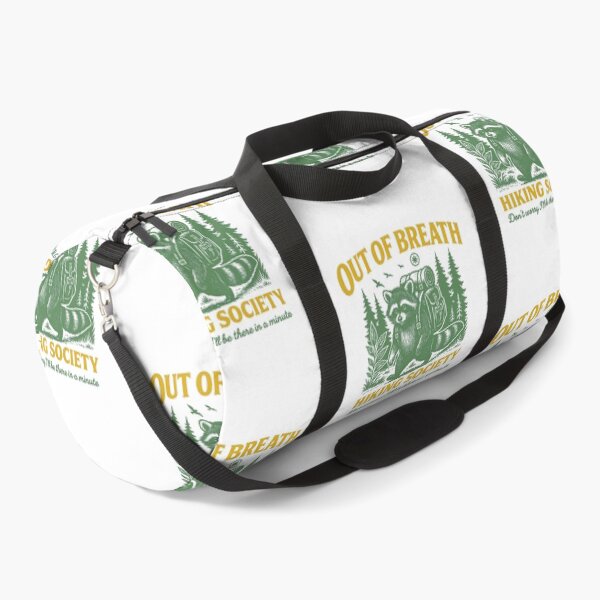 Item preview, Out of Breath Hiking Society, Hiking Humor, Trail Adventure, Mountain Hiking, Raccoon Lover, Outdoor Enthusiast Gift, Mountain Trail Humor,  designed and sold by Orvista.