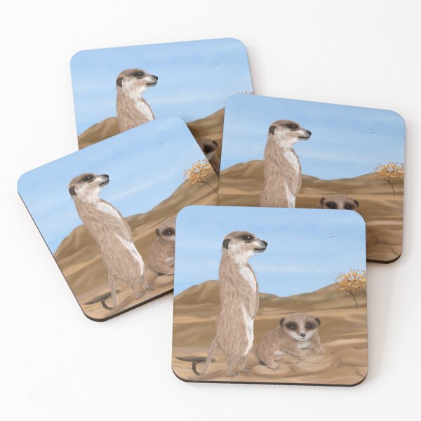 Item preview, Meercats designed and sold by Nightflyer Art.