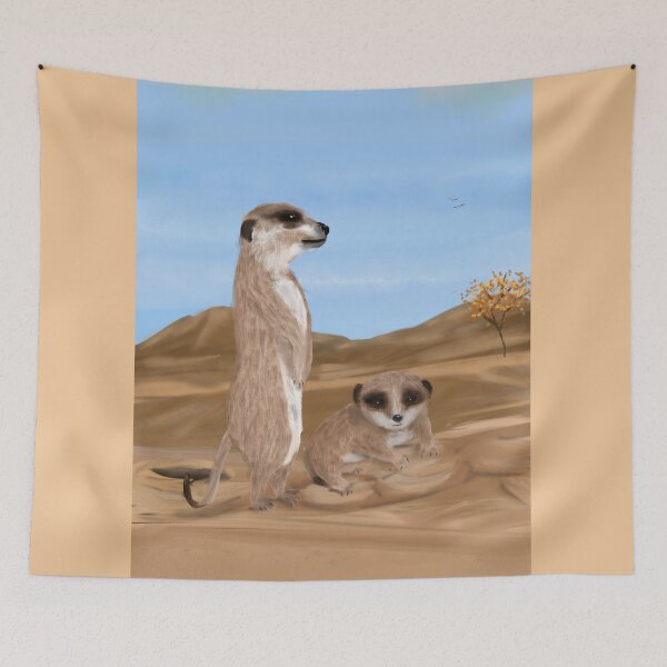 Item preview, Meercats designed and sold by Nightflyer Art.