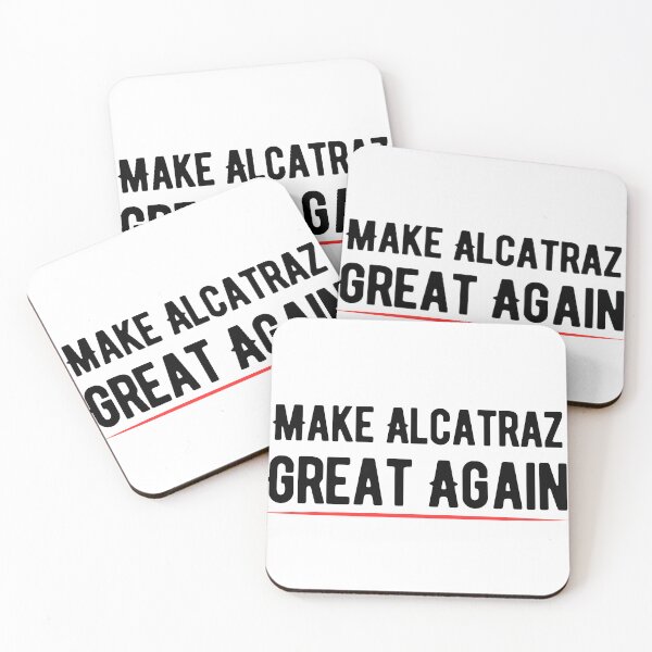 Item preview, Funny Make Alcatraz Great Again – Satirical Political Dark Humor Prison Island History Buff Meme Gifts designed and sold by Liamsiartwork.