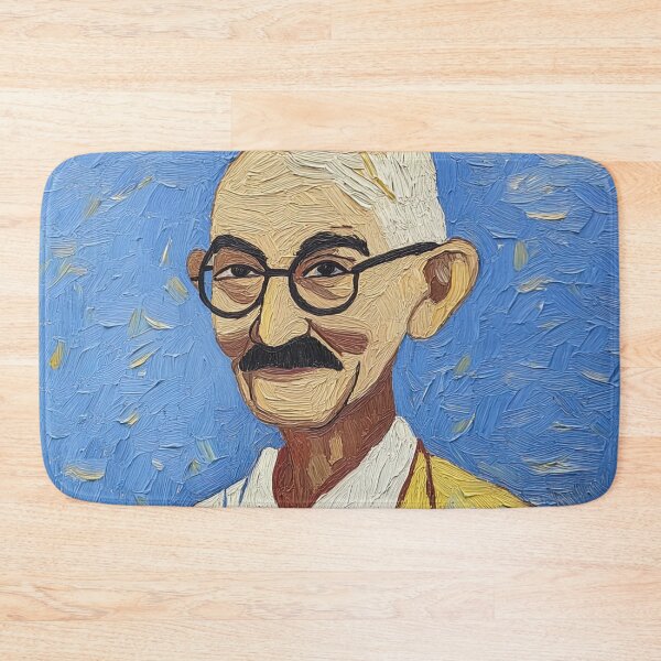 Item preview, Mahatma Gandhi | Post-impressionist painting style designed and sold by ComicsFactory.