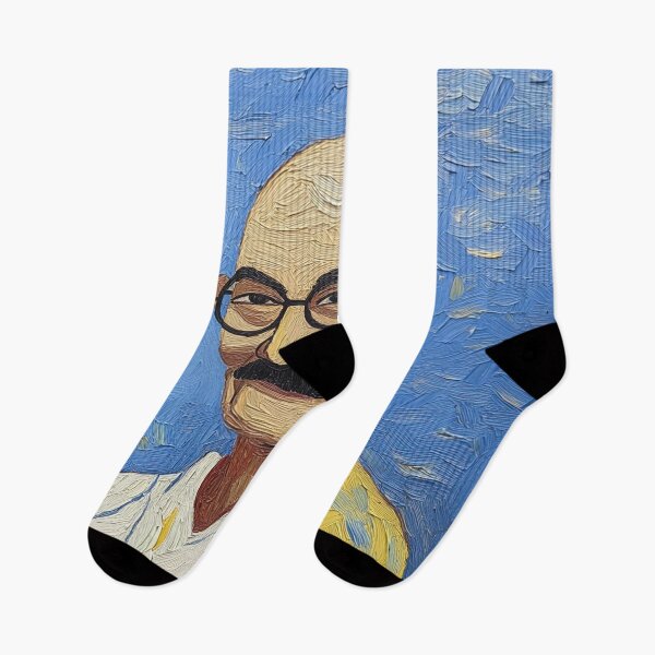 Item preview, Mahatma Gandhi | Post-impressionist painting style designed and sold by ComicsFactory.