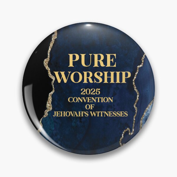 Item preview, Pure Worship 2025 Notebook Convention Of Jehovah's Witnesses for Pioneers JW Baptism Gifts  designed and sold by stickersworld31.