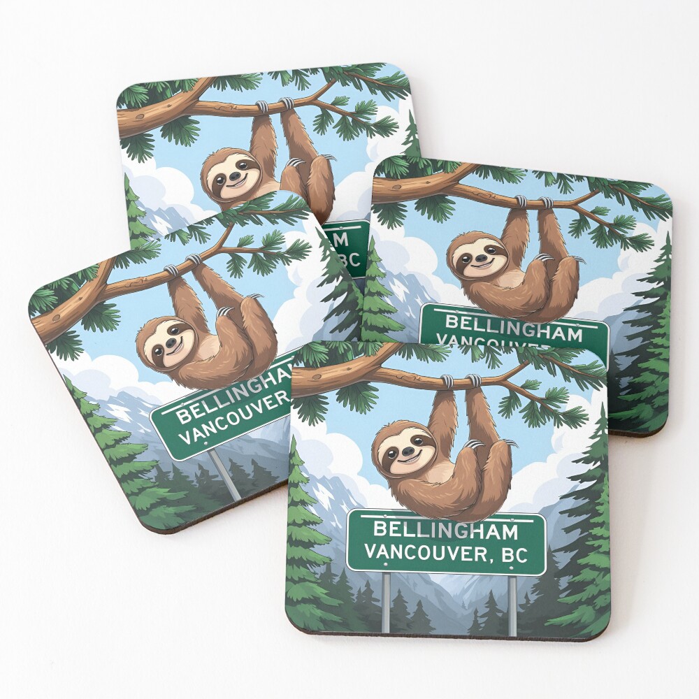 Item preview, Coasters (Set of 4) designed and sold by RustyCollective.
