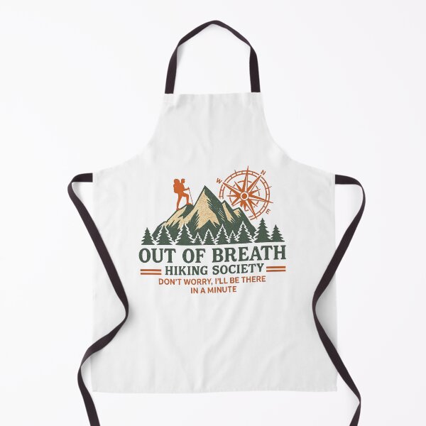 Item preview, Out of Breath Hiking Society, Hiking Humor, Trail Adventure, Mountain Hiking,Outdoor Enthusiast Gift, Mountain Trail Humor, designed and sold by Orvista.