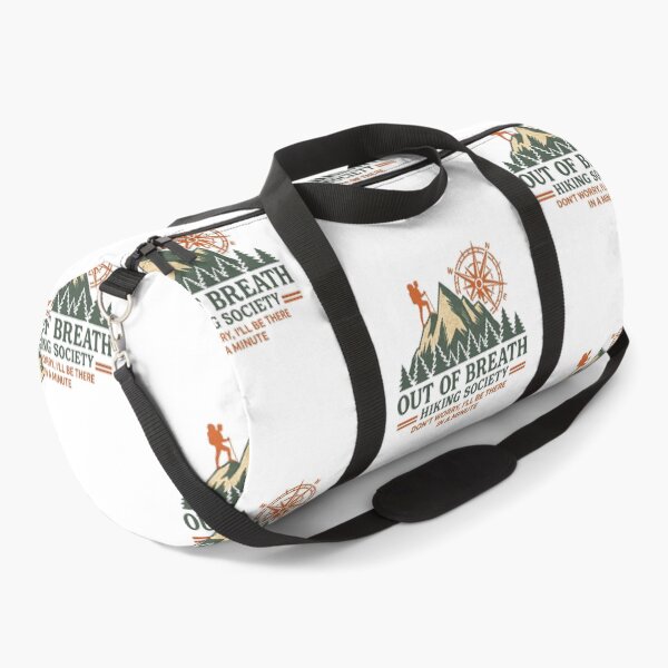 Item preview, Out of Breath Hiking Society, Hiking Humor, Trail Adventure, Mountain Hiking,Outdoor Enthusiast Gift, Mountain Trail Humor,  designed and sold by Orvista.