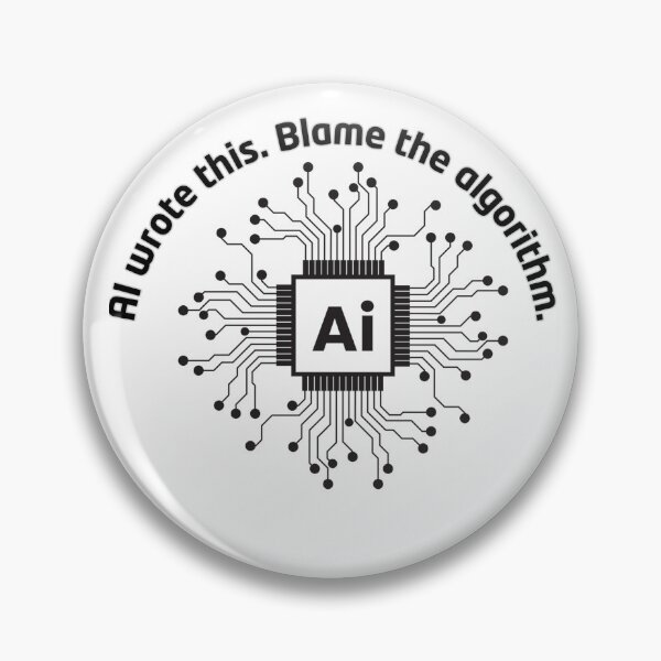 Item preview, Algorithmic Wit | AI-Generated Humor Quote designed and sold by WyrdsEdge.