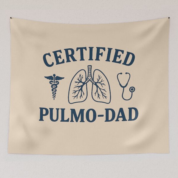 Item preview, pulmo dad fathers day art designed and sold by Meandmyshop.
