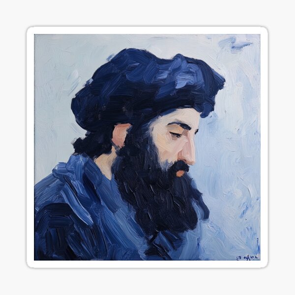 Item preview, Maimonides | Post-impressionist painting style designed and sold by ComicsFactory.
