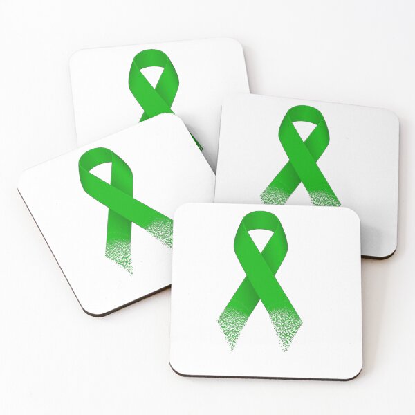 Item preview, The dispersing green ribbon  designed and sold by Mind Empowerment Designs.