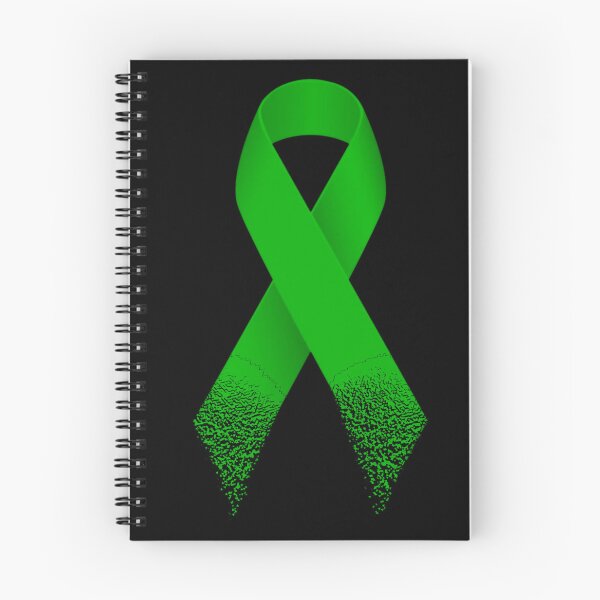 Item preview, The dispersing green ribbon  designed and sold by Mind Empowerment Designs.