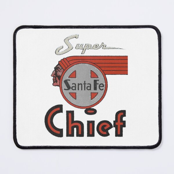 Artikelvorschau, Vintage Atchison Topeka und Santa Fe Railroad - Super Chief entworfen und verkauft von QuayTradingCo.