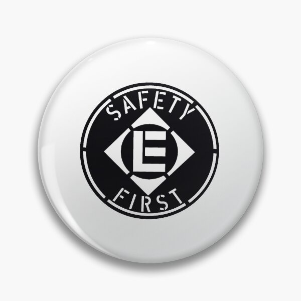 Item preview, Vintage Erie Railroad - Safety First designed and sold by QuayTradingCo.