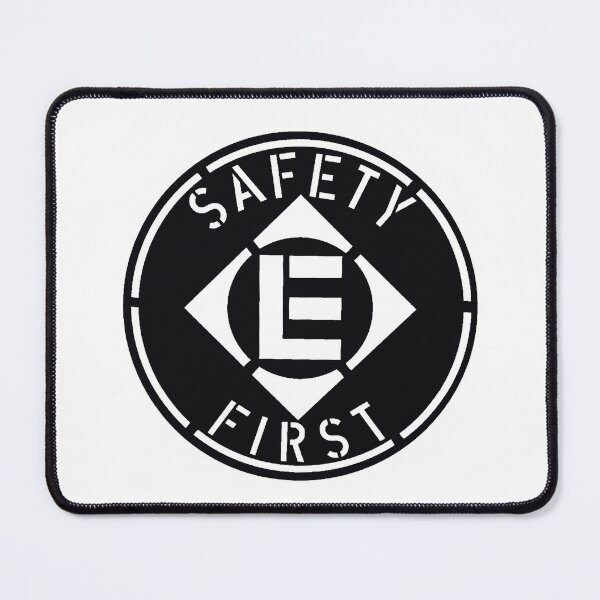 Item preview, Vintage Erie Railroad - Safety First designed and sold by QuayTradingCo.