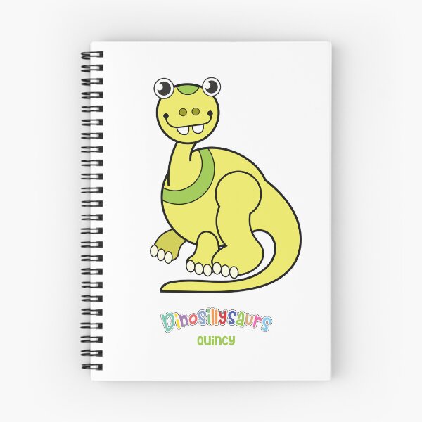 Item preview, Dinosillysaurs – Quincy the Cheery Yellow Dino with Big Eyes & Big Feet designed and sold by Spaabus.