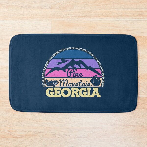 Item preview, Pine Mountain Georgia Sunset Retro Vintage Local Pride Logo designed and sold by CRHPOD20.