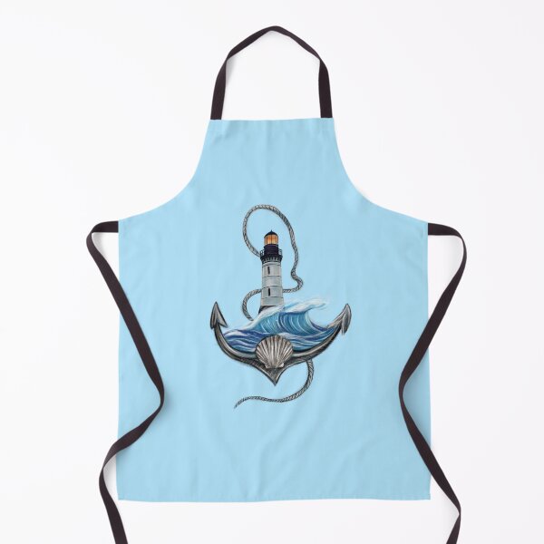 Item preview, Anchor & Lighthouse (Version 2) designed and sold by Scarlet Swan.