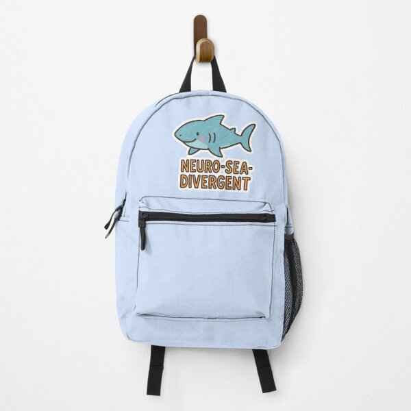 Item preview, Neuro-SEA-Divergent Shark Sticker designed and sold by Queer Designs.