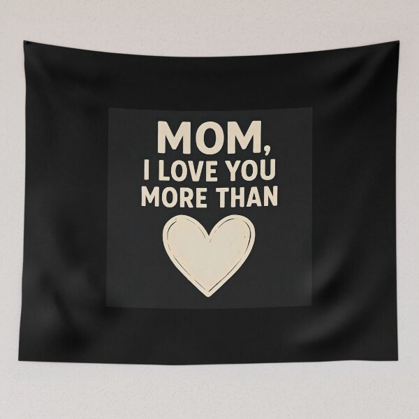 Item preview, Heartfelt Mother’s Day Love Quote Design designed and sold by Amr Siam.