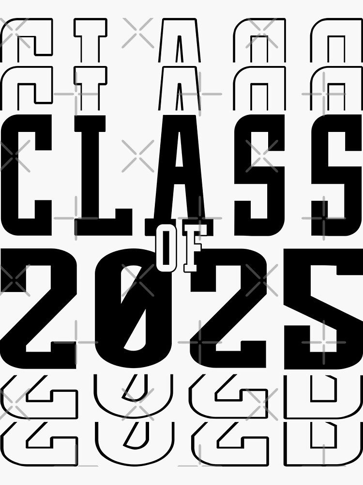 Thumbnail 3 of 3, Sticker, Class of 2025 University College School Student Graduation Stickers designed and sold by EthosWear.