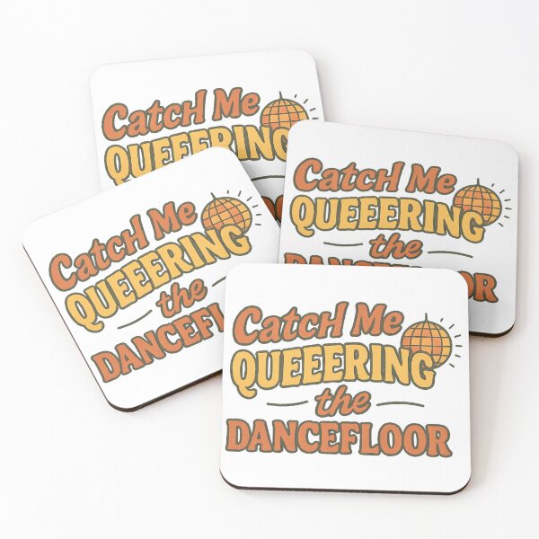 Item preview, Catch Me Queering the Dancefloor – Retro Typography designed and sold by Haus Of Sin.
