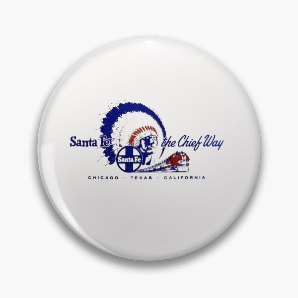 Artikelvorschau, Vintage Santa Fe Railroad - The Chief Way entworfen und verkauft von QuayTradingCo.