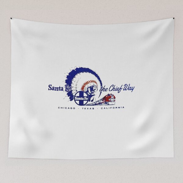 Artikelvorschau, Vintage Santa Fe Railroad - The Chief Way entworfen und verkauft von QuayTradingCo.
