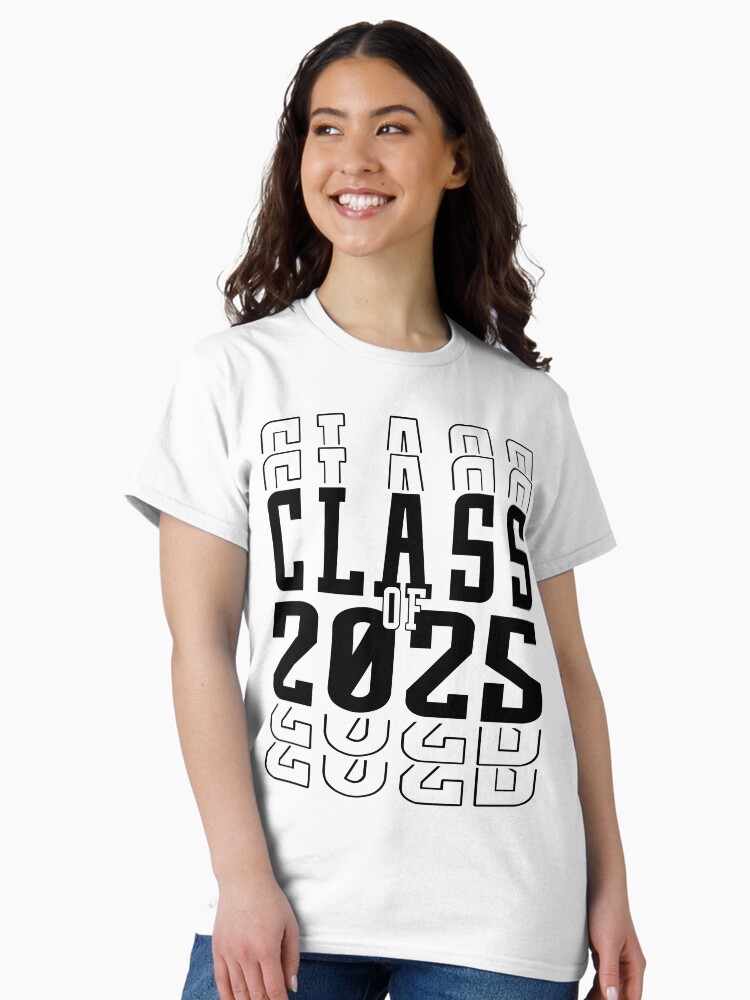 Thumbnail 1 of 7, Classic T-Shirt, Class of 2025 University College School Student Graduation Stickers designed and sold by EthosWear.