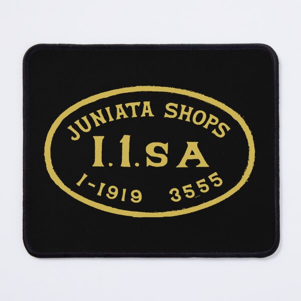 Item preview, Vintage Pennsylvania Railroad - Juniata Shops - I1SA Decapod Builders Plate designed and sold by QuayTradingCo.