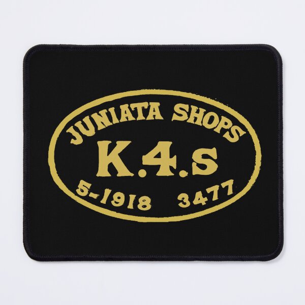 Item preview, Vintage Pennsylvania Railroad - Juniata Shops - K4s Builders Plate designed and sold by QuayTradingCo.