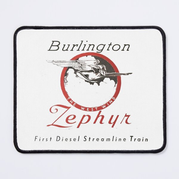 Artikelvorschau, Vintage Burlington Zephyr - First Diesel Streamline Train entworfen und verkauft von QuayTradingCo.