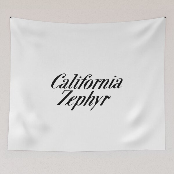 Artikelvorschau, Vintage California Zephyr entworfen und verkauft von QuayTradingCo.