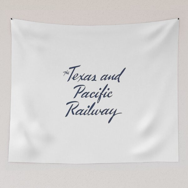 Artikelvorschau, Vintage Texas Pacific Railway entworfen und verkauft von QuayTradingCo.