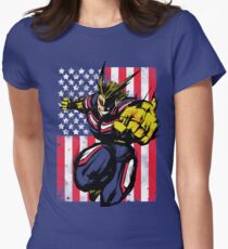 The number #1 Women's Fitted T-Shirt