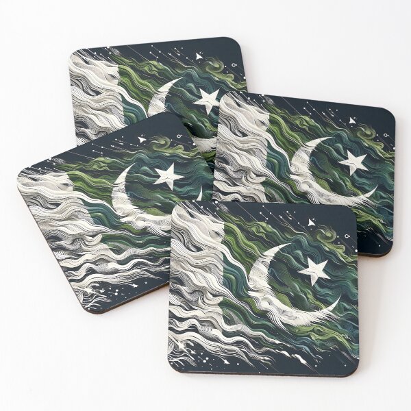 Item preview, Pakistan Flag designed and sold by Intriguing Designs.