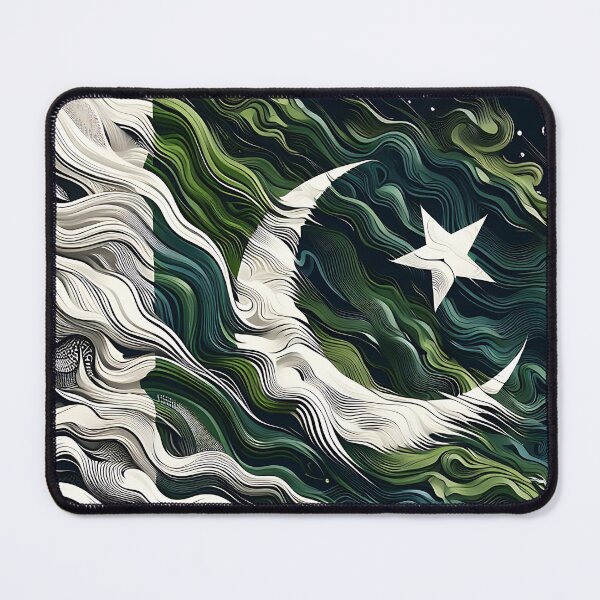 Item preview, Pakistan Flag designed and sold by Intriguing Designs.