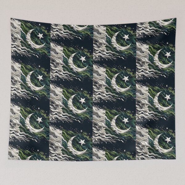 Item preview, Pakistan Flag designed and sold by Intriguing Designs.