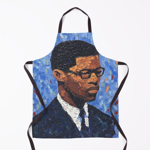 Item preview, Malcolm X | Post-impressionist painting style designed and sold by ComicsFactory.