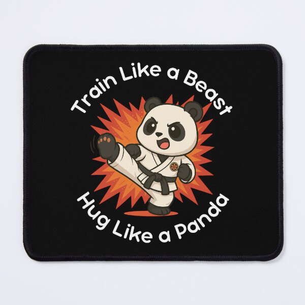 Item preview, Train Like a Beast, Hug Like a Panda – Kawaii Martial Arts Panda designed and sold by Polishthestone.
