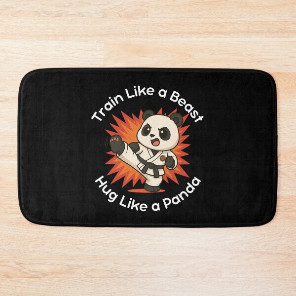 Item preview, Train Like a Beast, Hug Like a Panda – Kawaii Martial Arts Panda designed and sold by Polishthestone.