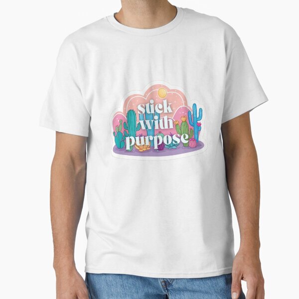 Item preview, Stick With Purpose Cactus Sticker – Inspiring Desert Landscape designed and sold by zappystix.