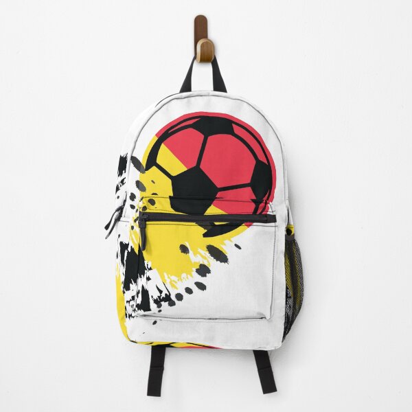 Item preview, Belgium Soccer Flag Football with Paint Splatter Effect designed and sold by Shiraufa.